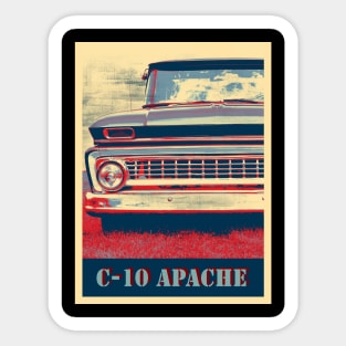 1963 Chevrolet C-10, Apache Pickup 3 Sticker